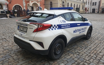 MĚSTSKÁ POLICIE MÁ NOVÁ SLUŽEBNÍ VOZIDLA